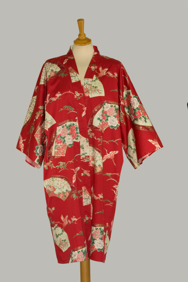 Vandre dechifrere Fortov Kimono Crane Senmen-Ni-Tsuru (rød) - Den Kinesiske Butik