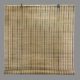 bambus rullegardin med 4 mm stave tofarvet