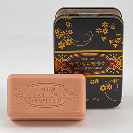 BEE & FLOWER Fenghua Sandalwood Soap i metal gaveæske
