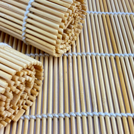 dækkeservietter i bambus, kys eller mørk, kr 29,50 pr stk